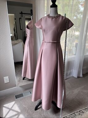Sz 0 Sachin+Babi Blush Pink Formal Dress Altered! Fits Petite 5’